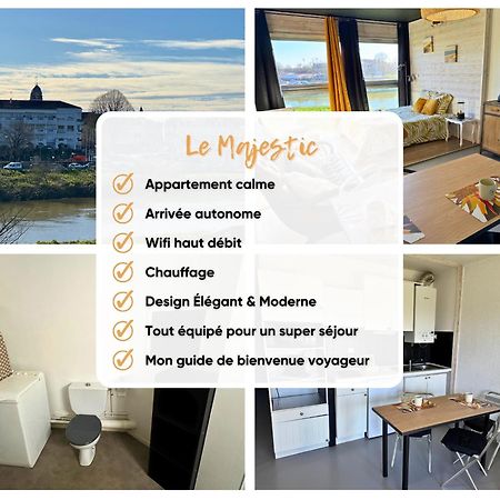 Majestic - Wifi - Parking - Vue Dax Exterior foto