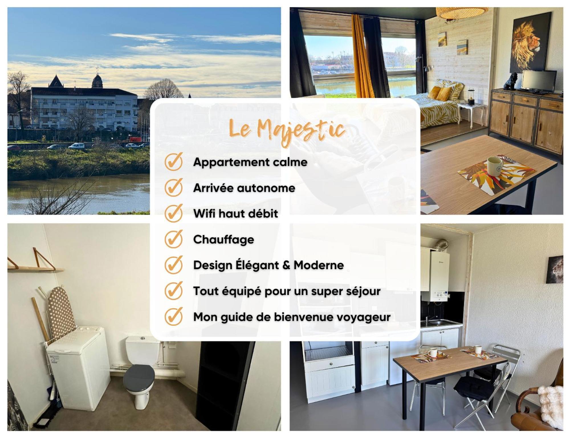 Majestic - Wifi - Parking - Vue Dax Exterior foto